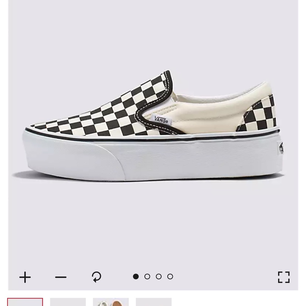 Vans classic slip on stackform